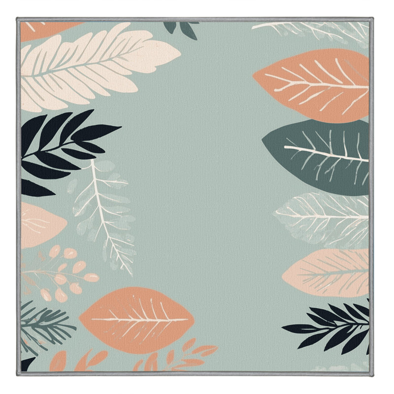 Haven's Bloom Rug, Square 4'