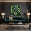 Art mural sur toile Botanical Swiss Cheese