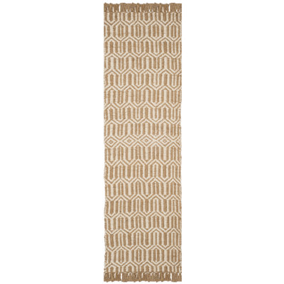 Oakland Fiber Hand Woven Jute Geometric Rug