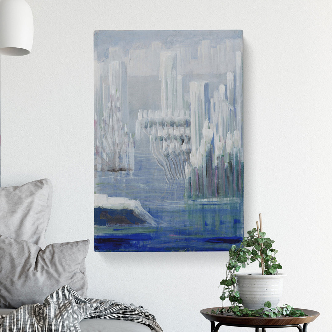 Creation Of The World Vol.6 by Mikalojus Konstantinas - Wrapped Canvas Painting