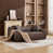 Brown Faux Leather