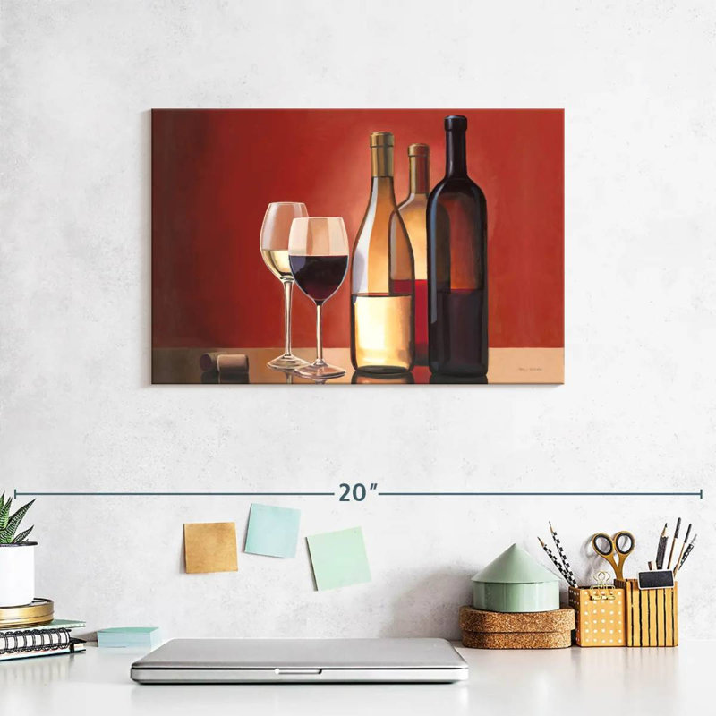 Yarlin Wine Trio, 8" H x 12" W