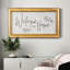 Welcome to Our Home - Reproduction d'un seul cadre photo sur toile-841408507