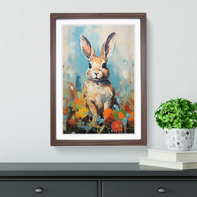 Rabbit Expressionism No.2 - Framed Print