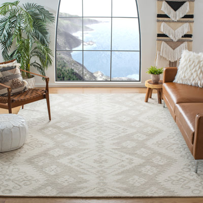 Selvidge Hand Tufted Indian Wool Southwestern Rug