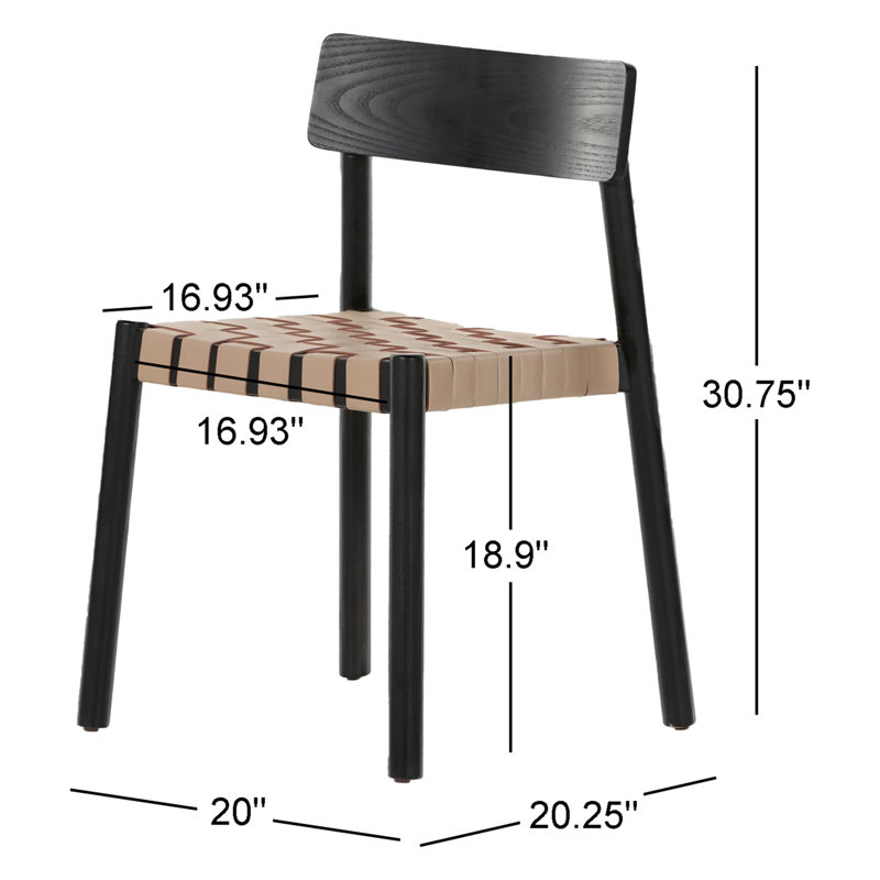 Heisler Dining Chair, Almond Le Blend