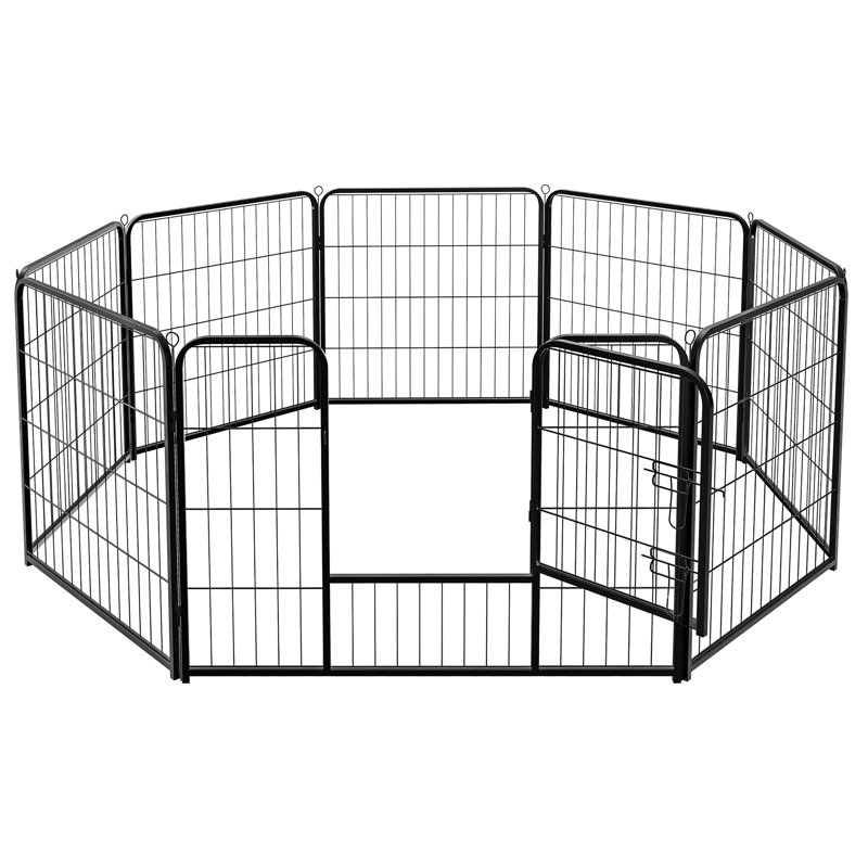 Enclos pour chien 8 panneaux, H 31,5 po