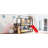 Twin Over Twin Metal Bunk Bed, Metal Housebed With Slide And Storage Stair-280607306