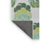 Tapis vert à motif floral-1755330392