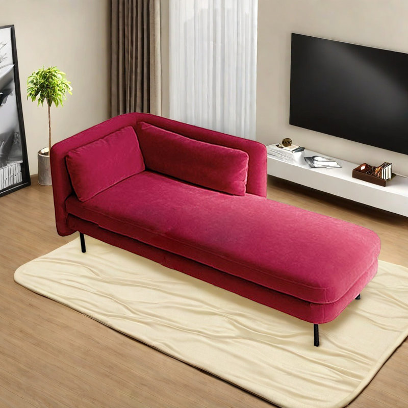 Élégante chaise en bois massif, Orienté à gauche (vu de face)