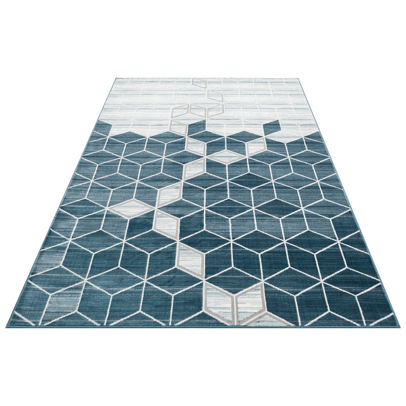 Altaneca Geometric 200cm X 290cm Area Rug