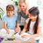 Tableau blanc effaçable Scribbledo à double face pour tableau blanc effaçable à sec pour enfants