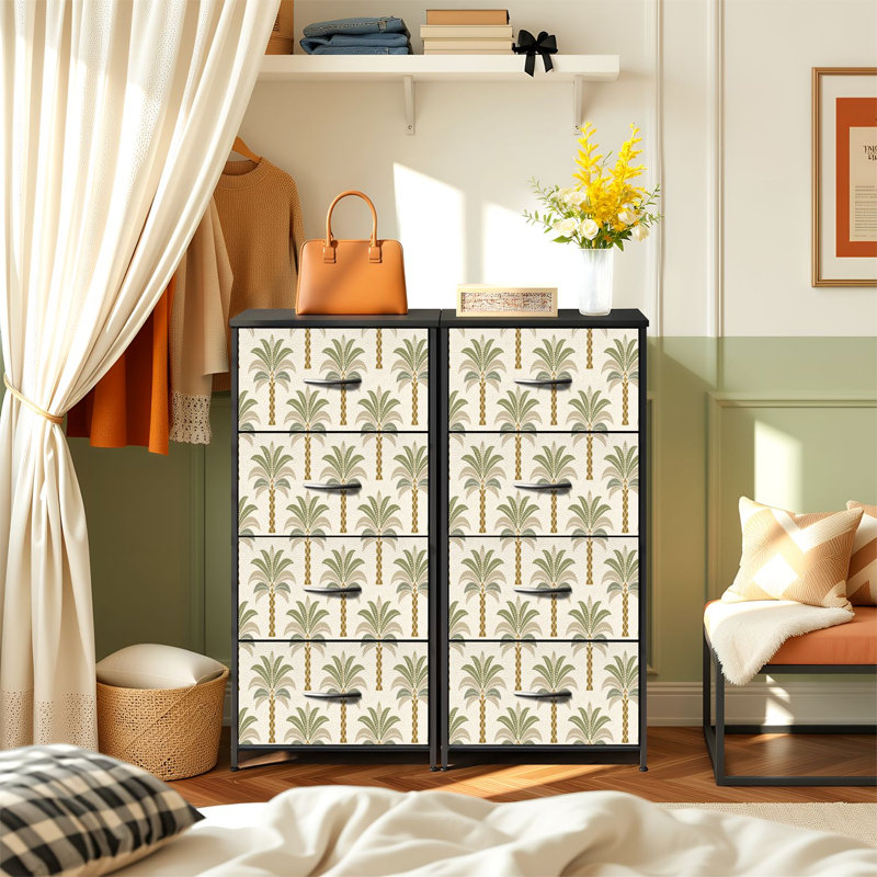 Commode de rangement verticale 4 tiroirs