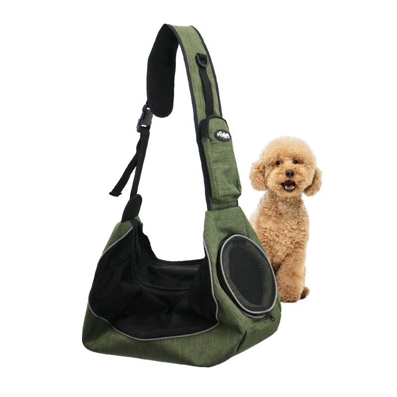 Petique's Sling Pet Carrier - Green