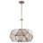 Alexander 5-Light Mercury Glass Drum Chandelier-1760750727-1828432298-1828432282