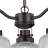 Hoopeston 3 - Light Shaded Classic Chandelier