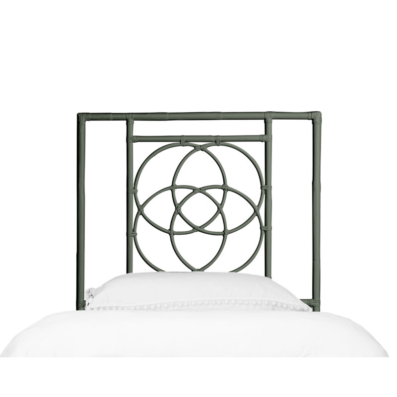 Emilia Open-Frame Headboard, Twin, Evergreen