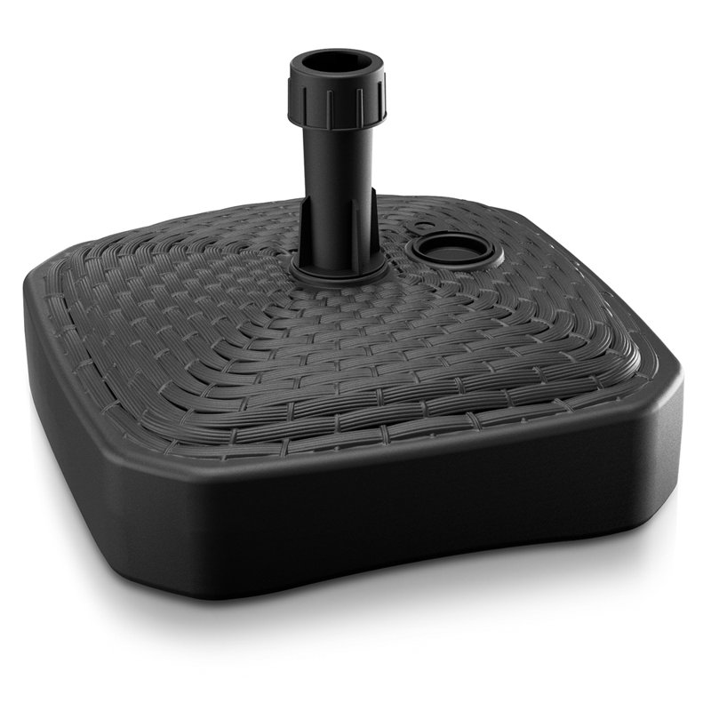 Cargill 0.74kg Plastic Free Standing Umbrella Base, Anthracite