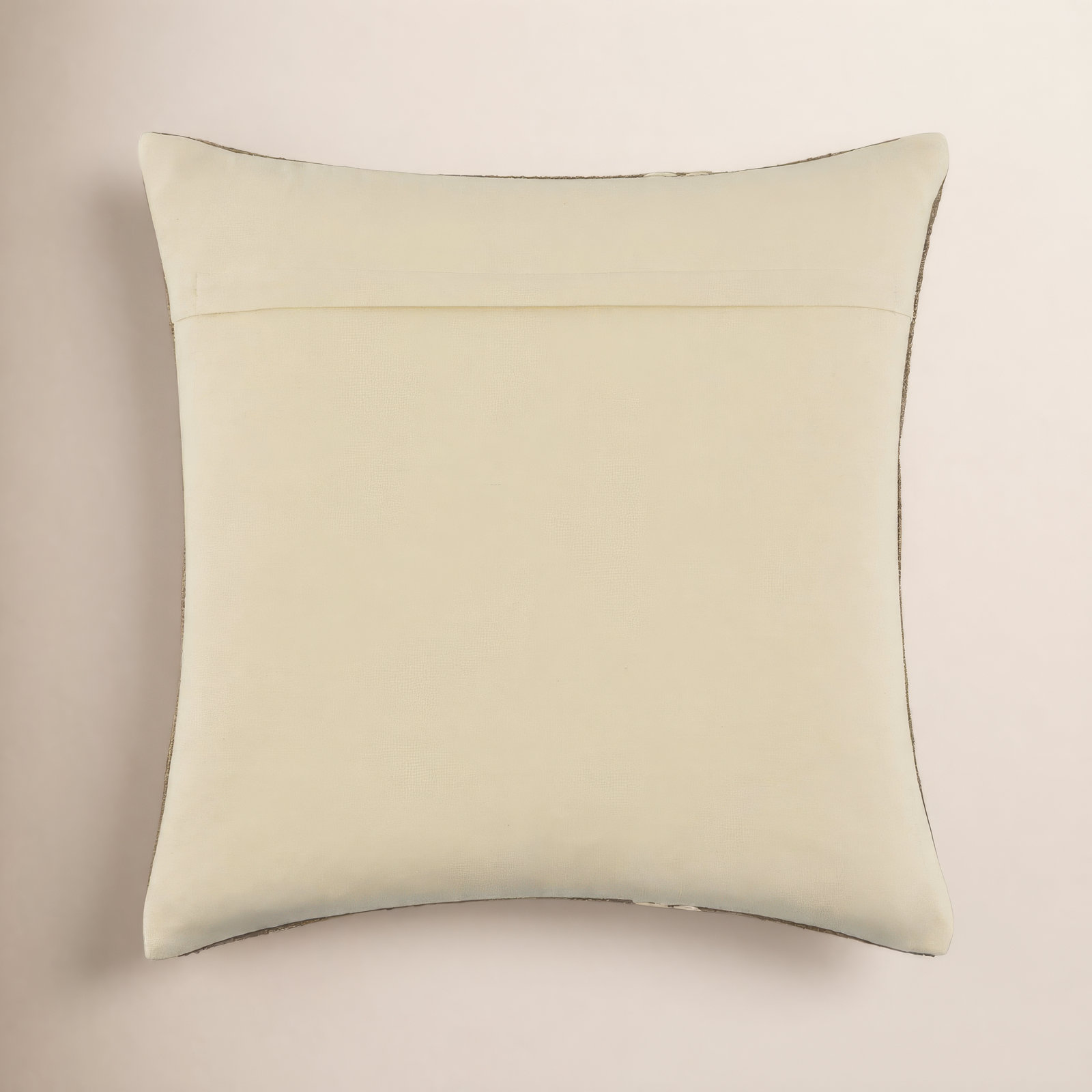 Jundah Accent Pillow, Square 18", Polyester, Dark Brown