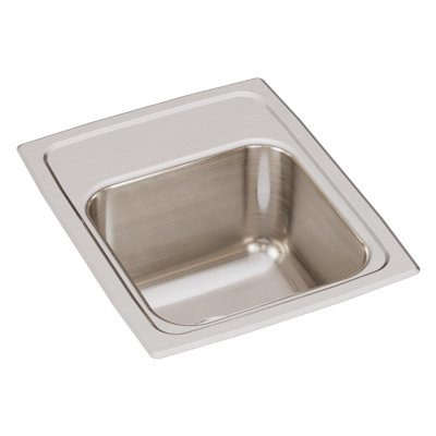 Lustertone 13" L x 16" W Drop-In Kitchen Sink