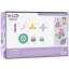 KUB Planète: ensemble de construction magnétique - Cosmic Soft - blocs de construction de couleur espace 55pc, clic-construire-jouer, jouet empilable éducatif de tige, enfants 3+