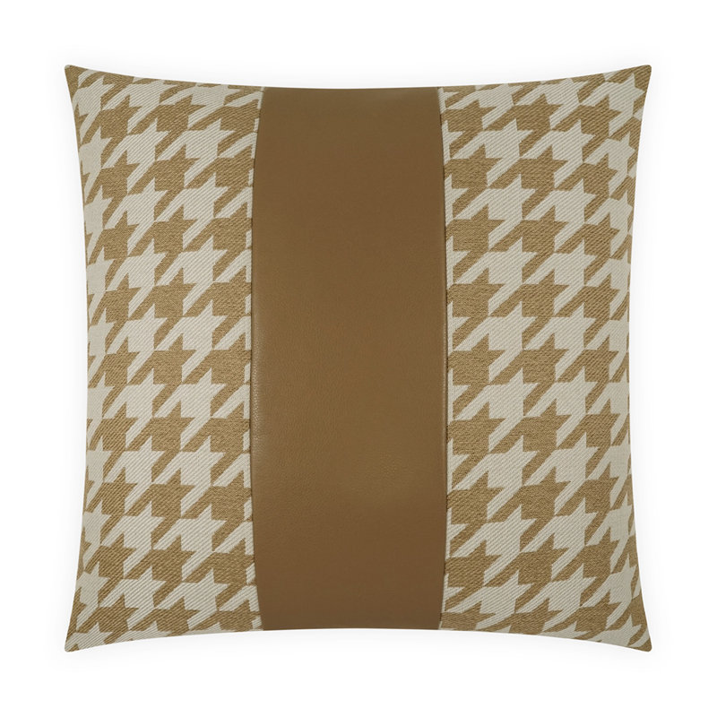 Coussin Harwich, Chameau, Carré 22 po