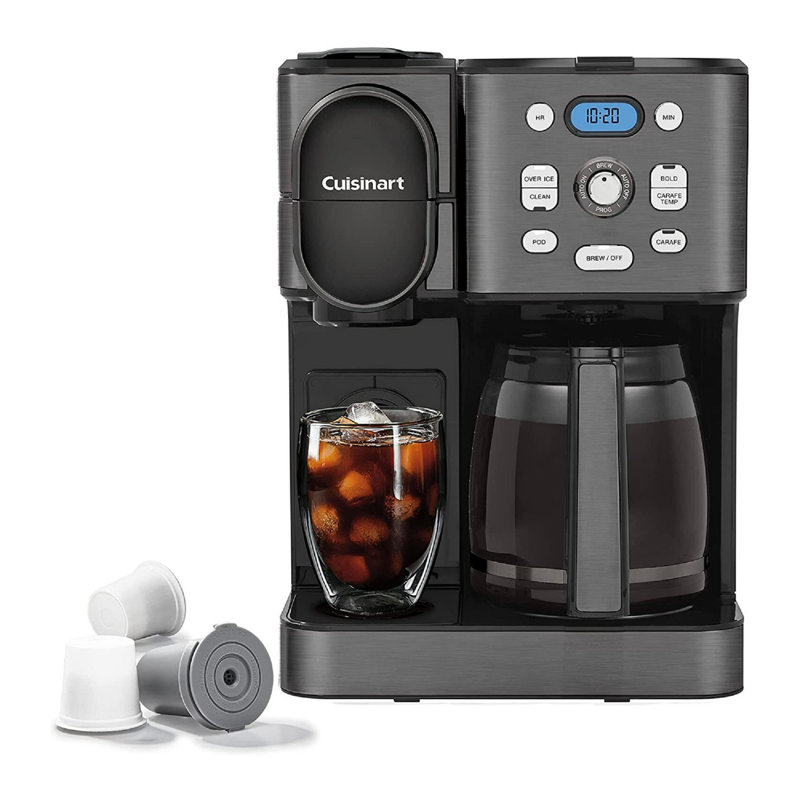 Coffee Center 2-IN-1 Coffeemaker, Black