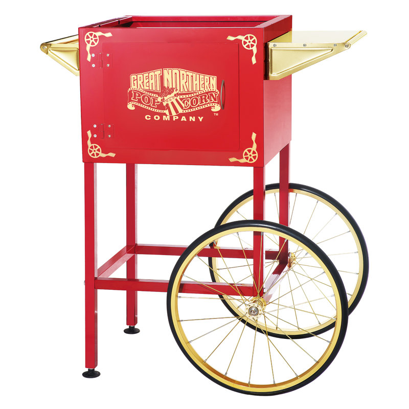 Chariot roulant Great Northern Popcorn 8 oz, rouge