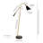 58.75'' Brass Swing Arm Floor Lamp
