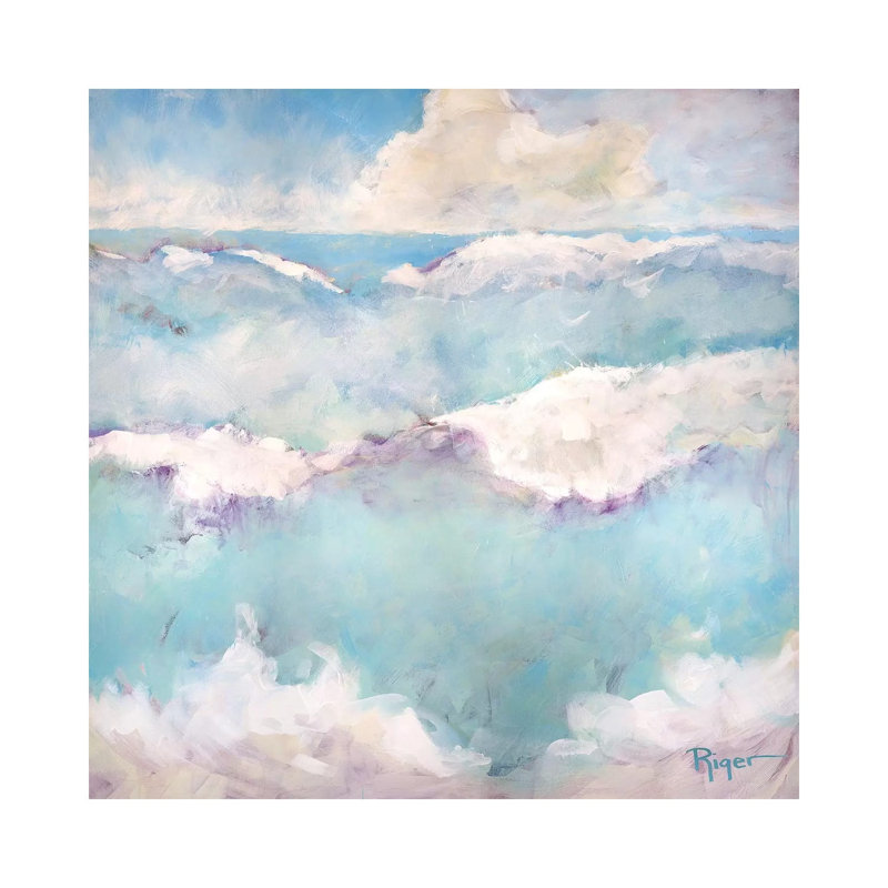 A Day At The Beach IV by Sue Riger - Gallery-Wrapped Canvas Giclée on Canvas, 45.72cm H x 45.72cm W, Wrapped Canvas
