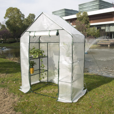 Ellisburg 2.4 Ft W x 4.7 Ft D Mini Greenhouse