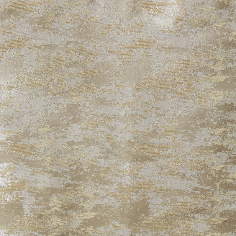 Rideau occultant avec passe-tringle Jacquard, Or, L 50 po x L 84 po