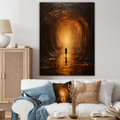 Tunnel Mystic Forest Passageway, reproduction d'art sur toile
