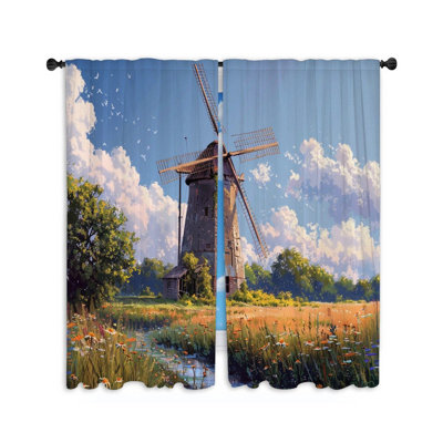Room Darkening Curtain Pair