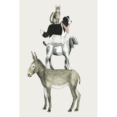 Farmland Family II by Grace Popp - Wrapped Canvas Art Prints