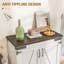 Buffet, ferme, armoire, blanc vieilli