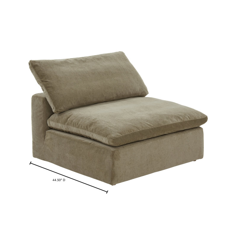 Clay Slipper Chair, Desert Sage Performance