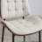 Modern Walnut-Finish Bentwood Upholstered Side Dining Chair-1381219080-1390335673