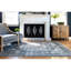 Tapis de style oriental gris foncé-860086843