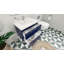 Cavaliere Single Bathroom Vanity with Acrylic Top-775468691