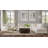 Rustic Brown 42" Round Coffee Table with Cylindrical Solid Mango Wood Design