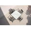 Pavia 48" Dining Table - Dekton Top-932824108-932824109