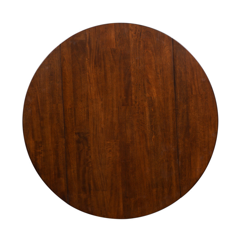 Ketron 3 Piece Drop Leaf Table Set, Brown/Black