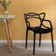 Chaise avec accoudoirs empilable Lyvia-208068017