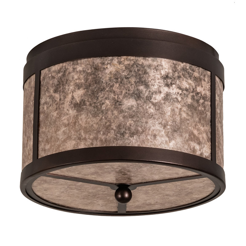 Kinnerly Mica Flush Mount