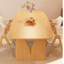 Ensemble de table de salle à manger rectangulaire moderne en bois massif-105353570
