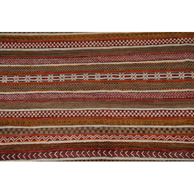Tapis rayé Gabbeh 7 x 10