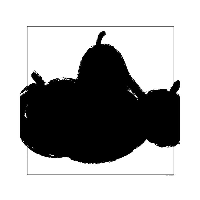Black Fruits by Art Mirano - Wrapped Canvas Painting, 45.72 cm H x 45.72 cm W