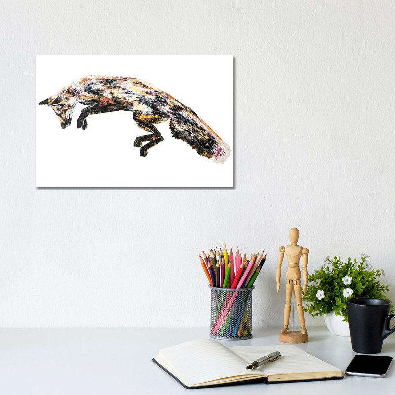 Ledmans Gift by Becksy - Painting on Canvas, Wrapped Canvas, 20.32cm H x 30.48cm W x 1.91cm D