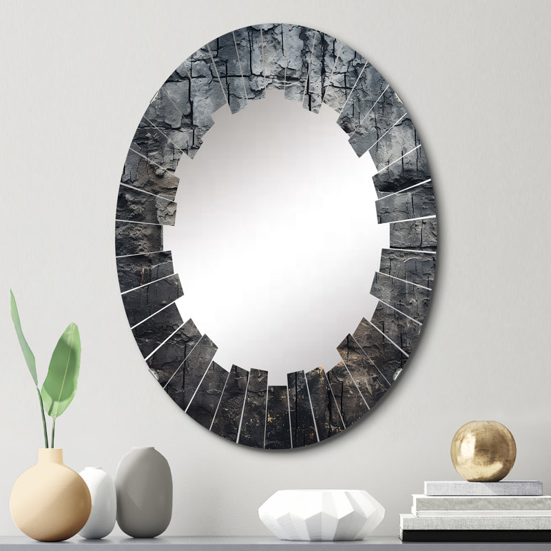 Itten Oval Mirror, 30" x 20"